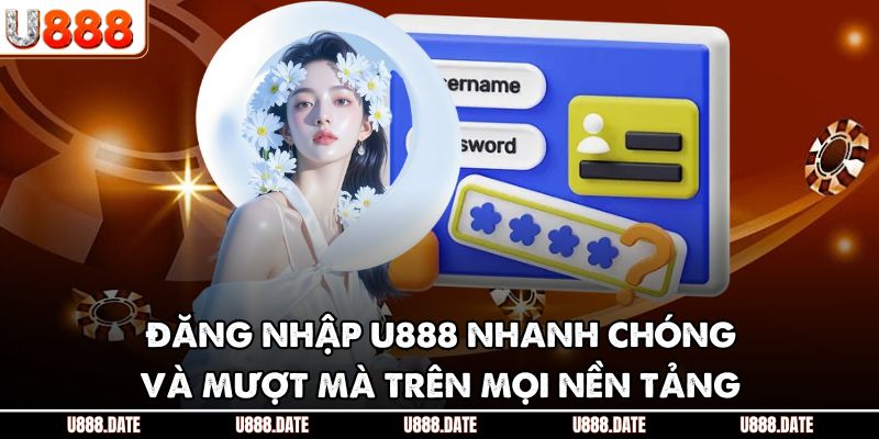Đăng nhập U888 nhanh chóng và mượt mà trên mọi nền tảng